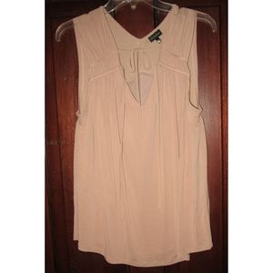 Buckle Black New XXL Shaping Stretch Top Shirt Blouse Nude Keyhole Ties